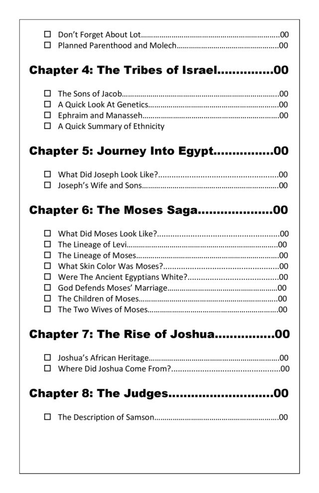 table-of-contents-for-the-black-hebrew-awakening-sneak-preview